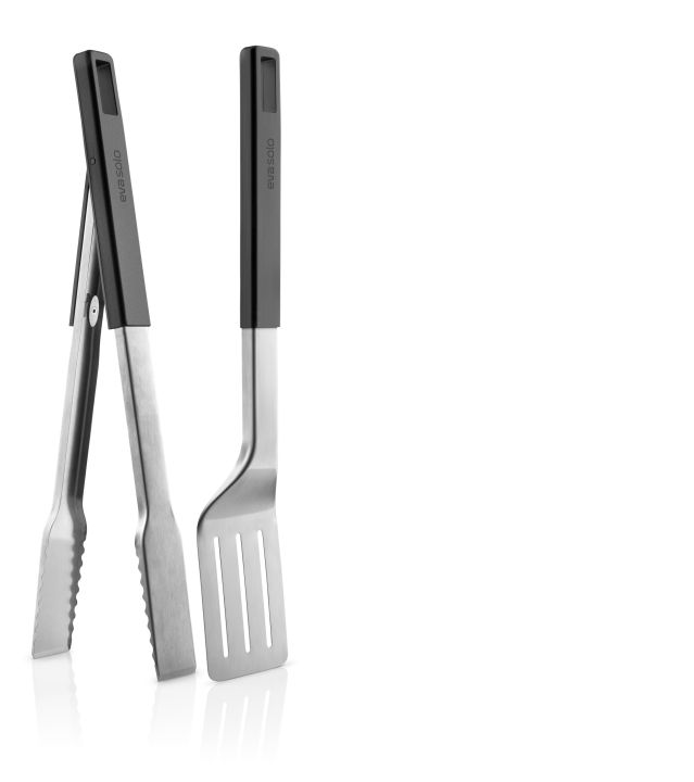 Grillset mit Zange und Pfannenheber