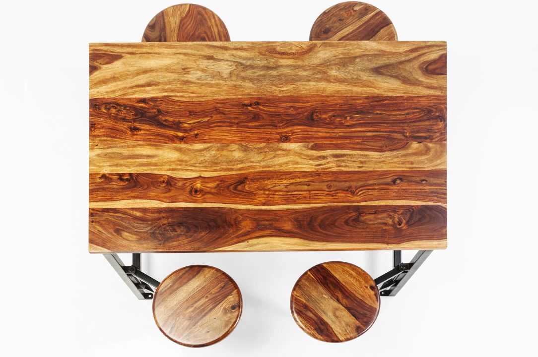 Tisch+Hocker Space 5-tlg. 140x89cm Tisch+Hocker Space 5-tlg. 140x89cm
