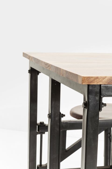 Tisch+Hocker Space 5-tlg. 140x89cm Tisch+Hocker Space 5-tlg. 140x89cm
