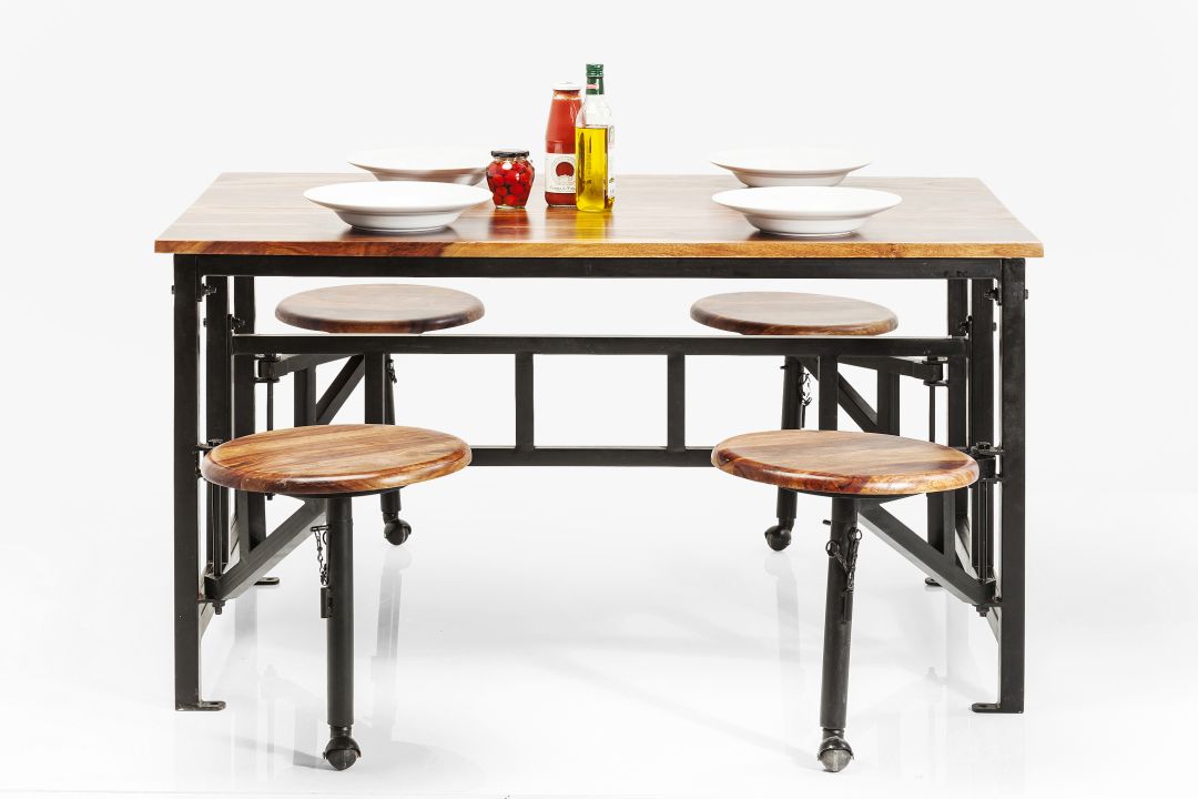 Tisch+Hocker Space 5-tlg. 140x89cm Tisch+Hocker Space 5-tlg. 140x89cm